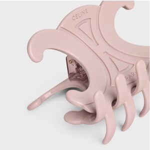 Celine Large Hair Claw - Pastel Pink